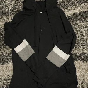 Black Grey & White Woman’s Hoodie